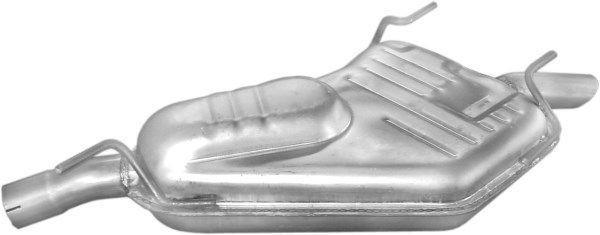 Uitlaat, einddemper Saab 9-5 2.0, 2.3, Auto-onderdelen, Uitlaatsystemen, Saab, Nieuw, Ophalen of Verzenden