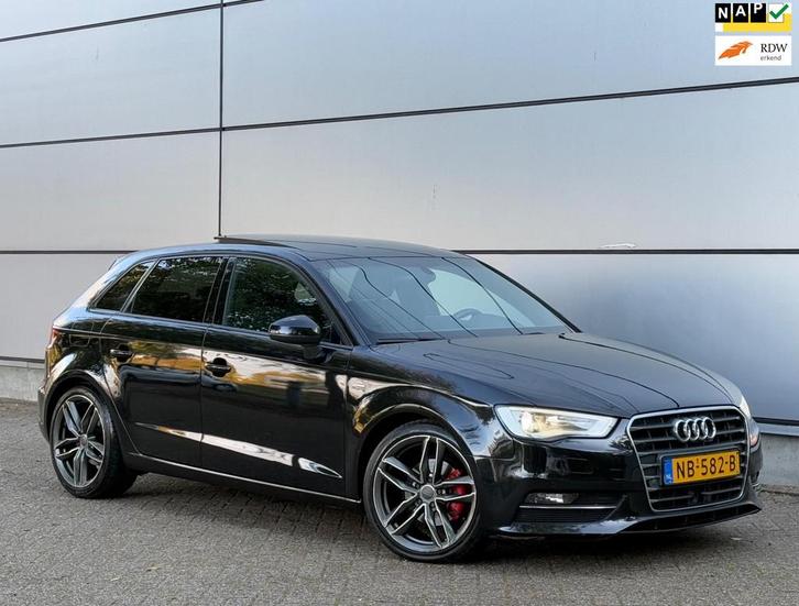 Audi A3 Sportback 2.0 TDI S-Line Automaat |Pano |ACC |Leder, Auto's, Audi, Bedrijf, Te koop, A3, ABS, Airbags, Airconditioning