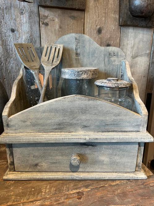 Gruttersbak grey, Huis en Inrichting, Woonaccessoires | Dienbladen, Nieuw, Hout, Ophalen of Verzenden