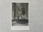 D058 Oude ansichtkaart Deventer : Interieur Lebuinuskerk, Ophalen of Verzenden, 1940 tot 1960, Ongelopen, Overijssel