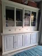 Gratis witte Houten buffetkast, Huis en Inrichting, Kasten | Buffetkasten, Ophalen, Apothekerskast, Gebruikt, 150 tot 200 cm