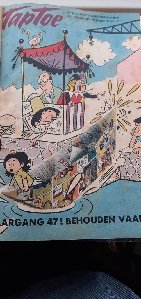 Taptoe., Boeken, Stripboeken, Gelezen, Eén stripboek, Ophalen of Verzenden