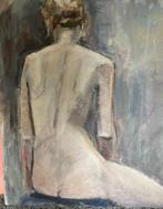 Schilderij naakt, Antiek en Kunst, Kunst | Schilderijen | Modern, Ophalen