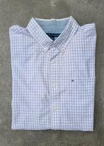Tommy Hilfiger geruit overhemd maat L, Wit, Tommy Hilfiger, Ophalen of Verzenden, Halswijdte 41/42 (L)