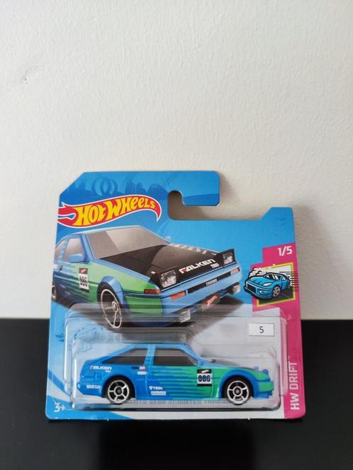 Hot Wheels Toyota AE86 Sprinter Trueno, Hobby en Vrije tijd, Modelauto's | Overige schalen, Nieuw, Auto, Ophalen of Verzenden