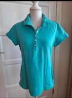 H&M dames Poloshirt Maat L, Blauw, Maat 42/44 (L), Ophalen of Verzenden, Zo goed als nieuw