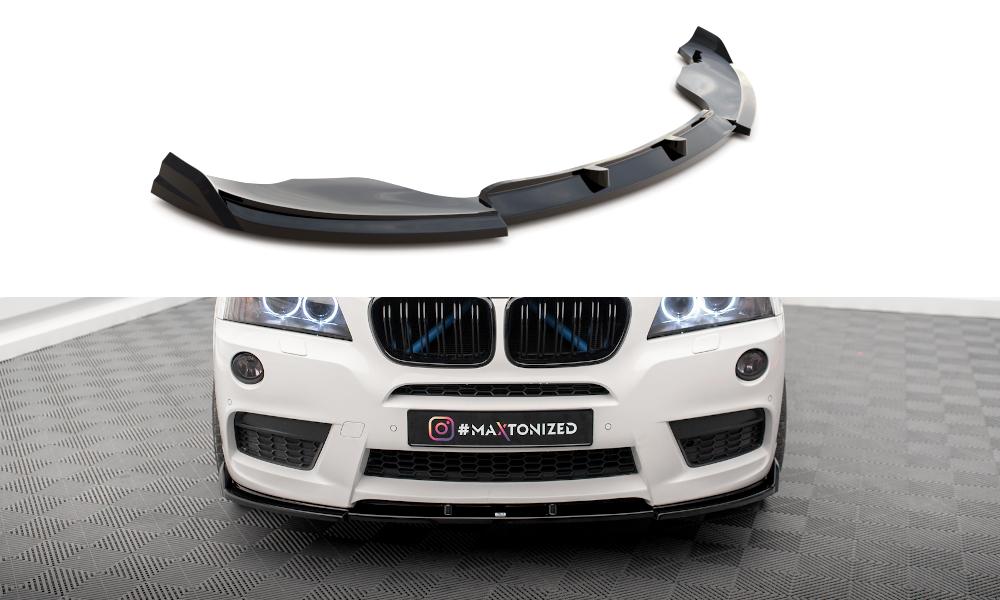 Voorlip spoiler sideskirt diffuser - BMW X3 M-Pack 10-14, Ophalen of Verzenden