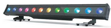 6 x LED Strips / Washers - IP65 - ook voor buiten, Muziek en Instrumenten, Ophalen, Zo goed als nieuw, Licht, Kleur