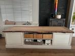 Unieke TV meubel, Huis en Inrichting, Tafels | Salontafels, Ophalen, Eikenhout, 50 tot 75 cm, 50 tot 100 cm