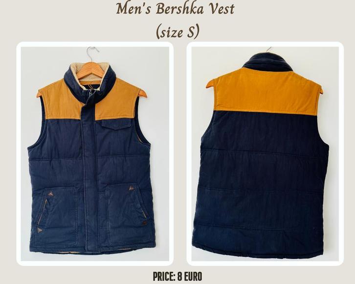 Men's Bershka Vest (size S), Kleding | Heren, Bodywarmers, Ophalen of Verzenden