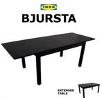 Ikea Bjursta eettafel uitschuifbaar, Ophalen, Gebruikt, 200 cm of meer, 50 tot 100 cm