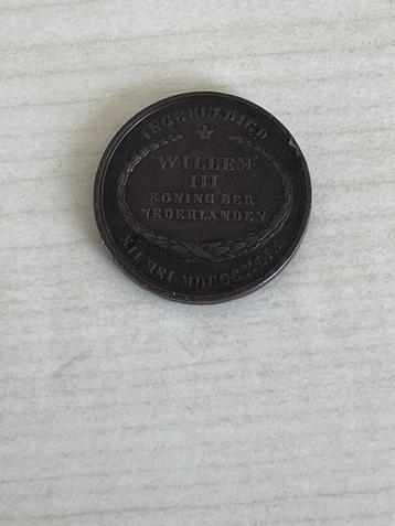 Willem III inhuldiging  beschikbaar voor biedingen
