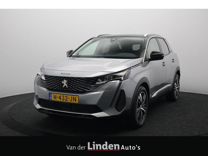 Peugeot 3008 1.2 PureTech Blue Lease Allure | Leer | Camera, Auto's, Peugeot, Bedrijf, Te koop, ABS, Achteruitrijcamera, Airbags
