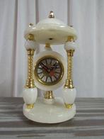 Natuursteen marmeren klok (Brede variant), Huis en Inrichting, Woonaccessoires | Klokken, Ophalen of Verzenden, Nieuw, Analoog