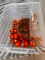 Oranje Kerstversiering - Complete Set, Ophalen, Zo goed als nieuw
