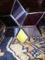 Glas in lood kerstster, Ophalen of Verzenden