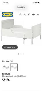 IKEA Sundvik Meegroeibed - Herten, Ophalen, Gebruikt, 70 tot 85 cm, Lattenbodem
