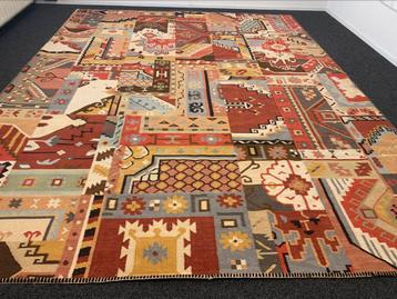 Mooi origineel Perzisch handgeweven kelim kleed/ 350x250cm beschikbaar voor biedingen