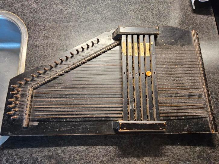 Antieke auto harp, nu voor 20 euro ophalen, Muziek en Instrumenten, Snaarinstrumenten | Harpen, Gebruikt, Ophalen of Verzenden
