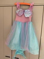 Zeemeermin prinsessen jurk maat 122, Ophalen of Verzenden, Zo goed als nieuw, 122 t/m 128, Meisje