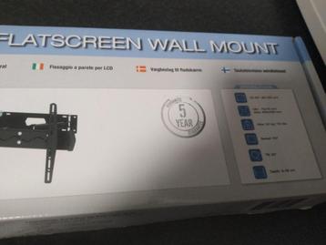 SPLINTERNIEUWE muurbeugel voor 50-60 inch tv, compleet beschikbaar voor biedingen