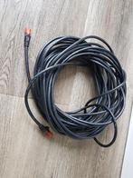 Cat 6 patch kabel 15 meter zwart 2 stuks beschikbaar, Gebruikt, Ophalen of Verzenden