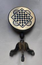 Miniatuur Schaaktafeltje, Ophalen of Verzenden, Brons