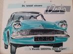 1959 Nederlandse Ford Anglia folder getekende afbeeldingen, Ophalen of Verzenden, Ford