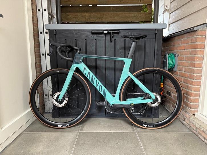 Canyon Aeroad CF SLX 8 Di2 Ultegra M = 56cm zonder wielen, Fietsen en Brommers, Fietsen | Racefietsen, Zo goed als nieuw, Heren