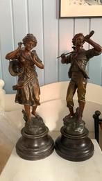 Twee beelden Retoux des Champs, Ophalen of Verzenden