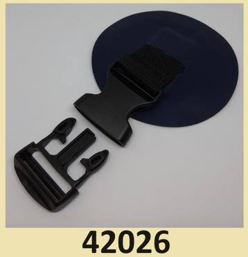 42026 PVC patch met klikgesp 30 mm. € 6,50. beschikbaar voor biedingen