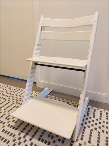 Stokke tripp trapp stoel wit beschikbaar voor biedingen