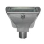 Zinken Vergaarbak Oud Hollands 80mm(VANKOPERTOTZINK), Doe-het-zelf en Verbouw, Buizen en Afvoer, Nieuw, Ophalen of Verzenden, Zink