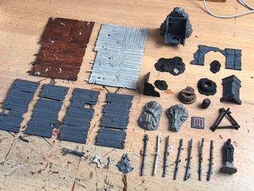 MESBG Goblin town en osgiliath terrein beschikbaar voor biedingen