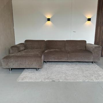 GRATIS LEVERING - furinova hoekbank - Gereinigd  beschikbaar voor biedingen