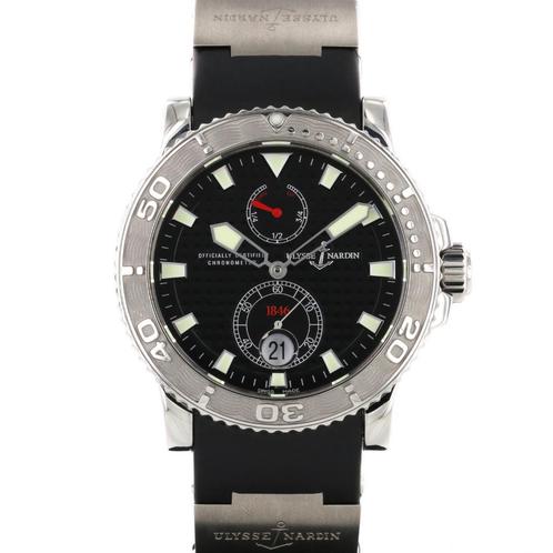 Ulysse Nardin Maxi Diver 42.7mm (Zeer goed/ 2009), Sieraden, Tassen en Uiterlijk, Horloges | Heren, Zo goed als nieuw, Polshorloge