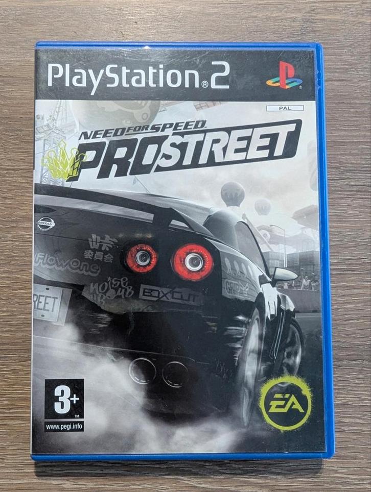 Need for Speed Prostreet voor de PlayStation 2, Spelcomputers en Games, Games | Sony PlayStation 2, Zo goed als nieuw, Racen en Vliegen