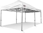 Grizzly Outdoor Partytent 3x6 meter - wit dak + zijwanden!, Tuin en Terras, Ophalen of Verzenden, Zo goed als nieuw, 5 tot 8 meter
