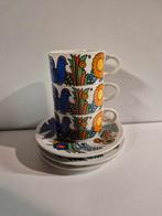 Espressokopjes en schotels Acapulco servies, Ophalen of Verzenden