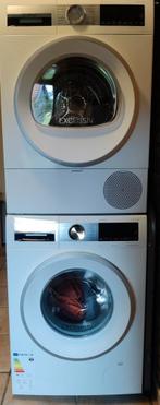 Bosch wasmachine en warmtepompdroger, Witgoed en Apparatuur, Wasmachines, Ophalen, 1200 tot 1600 toeren, 8 tot 10 kg, Zo goed als nieuw