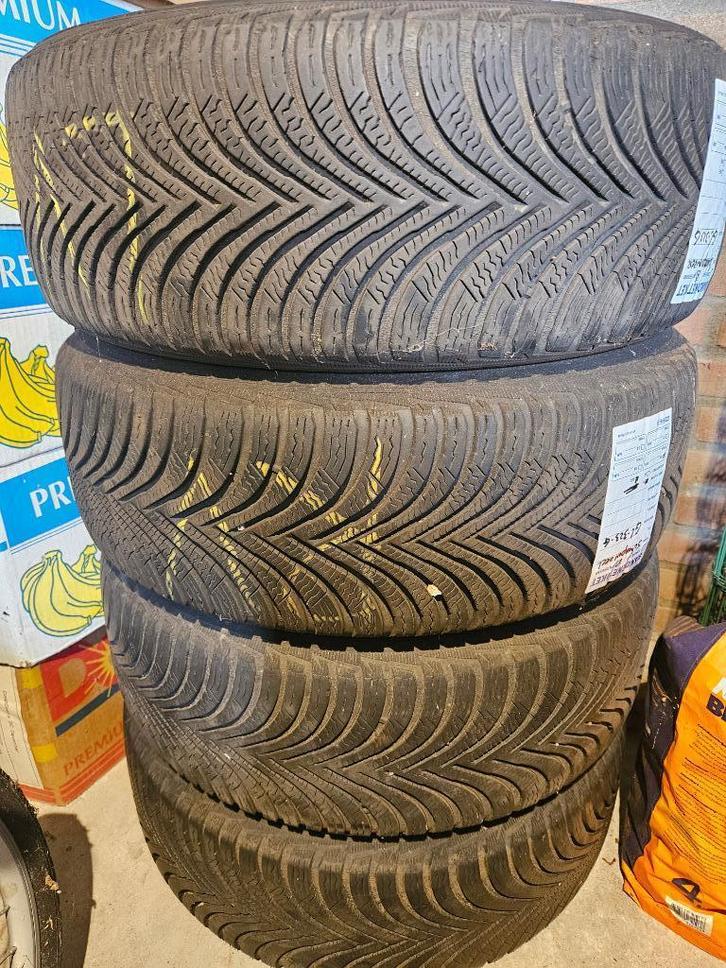 Set van 4x Michelin Alpin 5 maat 205/55 R16, Auto-onderdelen, Banden en Velgen, Band(en), Winterbanden, 16 inch, 205 mm, Personenwagen