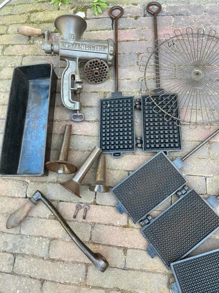 Diverse oude Keukenmaterialen, Antiek en Kunst, Antiek | Keukenbenodigdheden, Ophalen