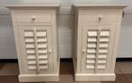 2 nachtkastje landelijke style, Ophalen, Zo goed als nieuw, Minder dan 45 cm
