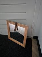 Spiegel met houten lijst 40x40, Huis en Inrichting, Woonaccessoires | Spiegels, Ophalen, Zo goed als nieuw, Minder dan 50 cm, Minder dan 100 cm