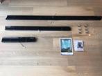 Jaloezieën alu 25mm mat zwart 3st hoogte 225cm, div. breedte, Huis en Inrichting, Stoffering | Gordijnen en Lamellen, Ophalen of Verzenden