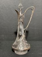 Art Nouveau, kristal/ edeltin WMF jugendstil kan. Rond 1900, Ophalen of Verzenden