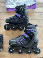 Skeelers maat 33 t/m 37 incl. Beschermers, Ophalen of Verzenden, Gebruikt, Inline skates 4 wielen, Overige merken