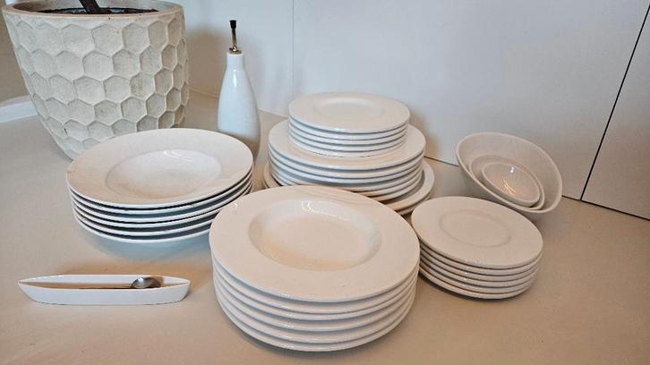 36-delige ASA SELECTION A Table Wit, Huis en Inrichting, Keuken | Servies, Gebruikt, Compleet servies, Overige stijlen, Porselein