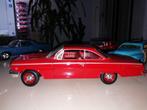 1:18 chevr Belair 1962 rood, Ophalen, Zo goed als nieuw, Overige merken