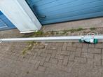Grijze Elektrische zonnescherm, Ophalen of Verzenden, Gebruikt, Knikarmscherm